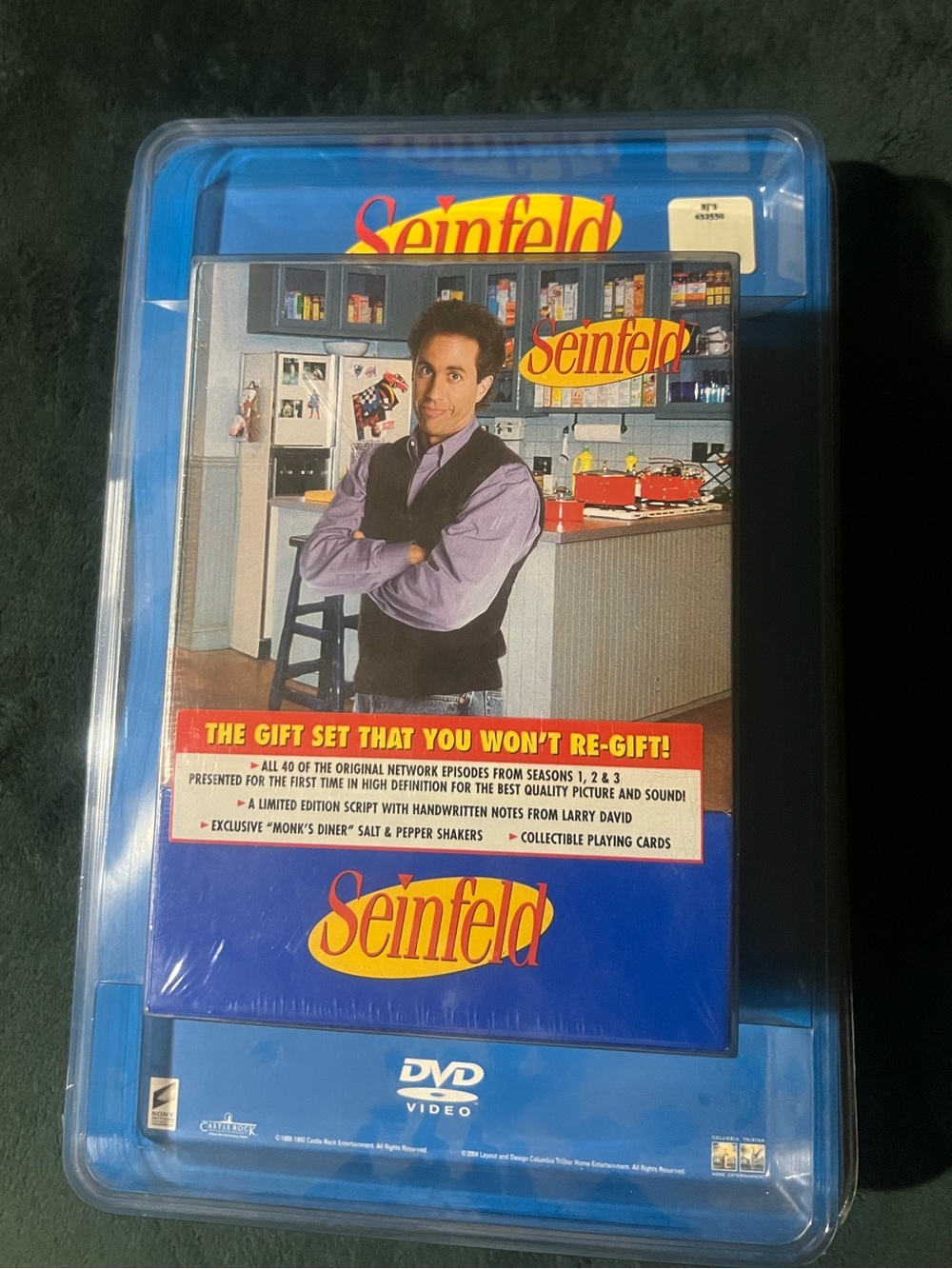 Seinfeld DVD Gift Set Season 1,2 & 3.
Classic Collectors item
